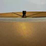 Pair of vintage lucite table lamps, 1980s