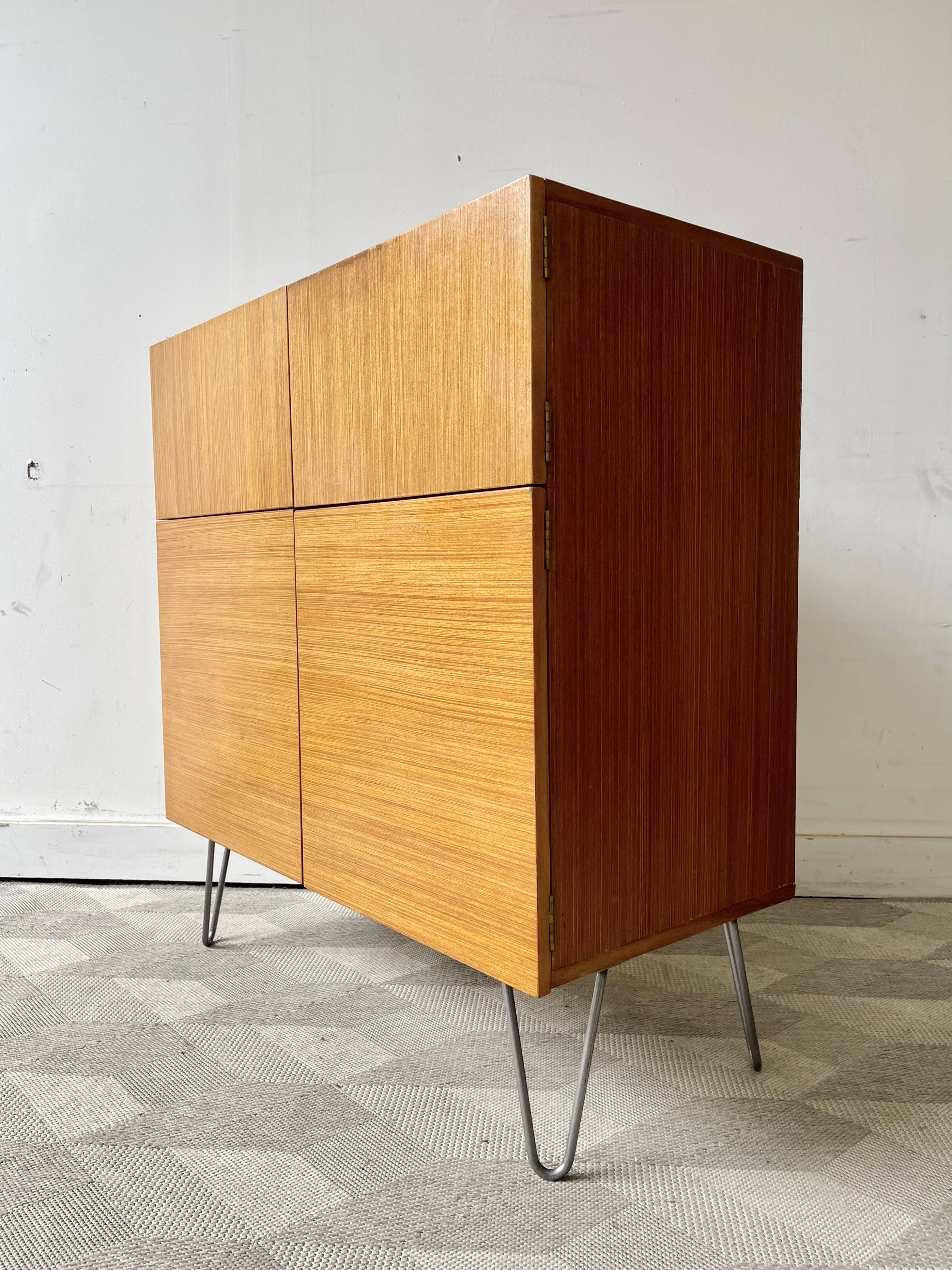 Vintage teak cabinet sideboard