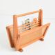 Porte revues bois et cannage 1960s