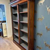 Antique open bookcase