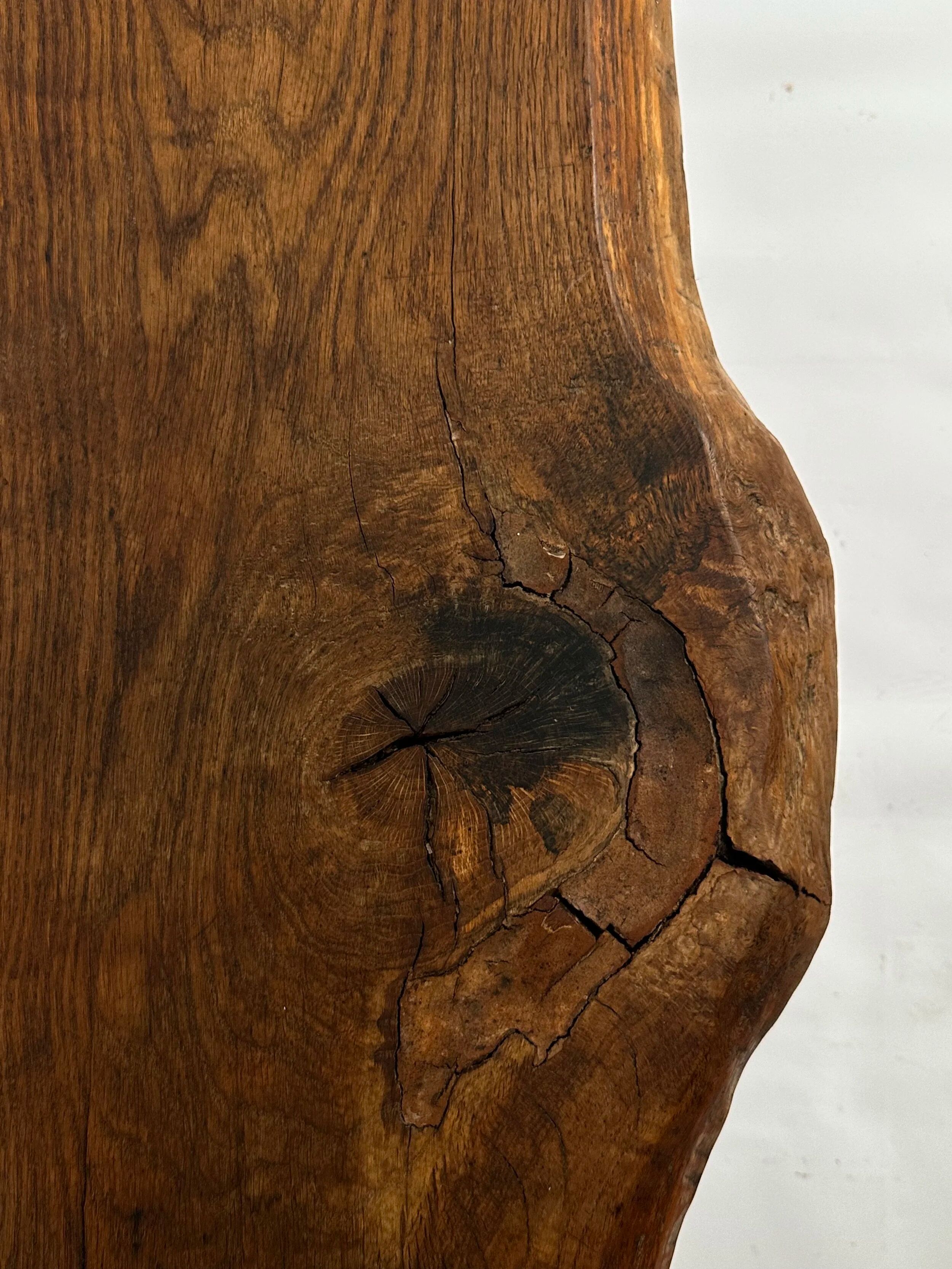 Primitive brutalist bench or coffee table