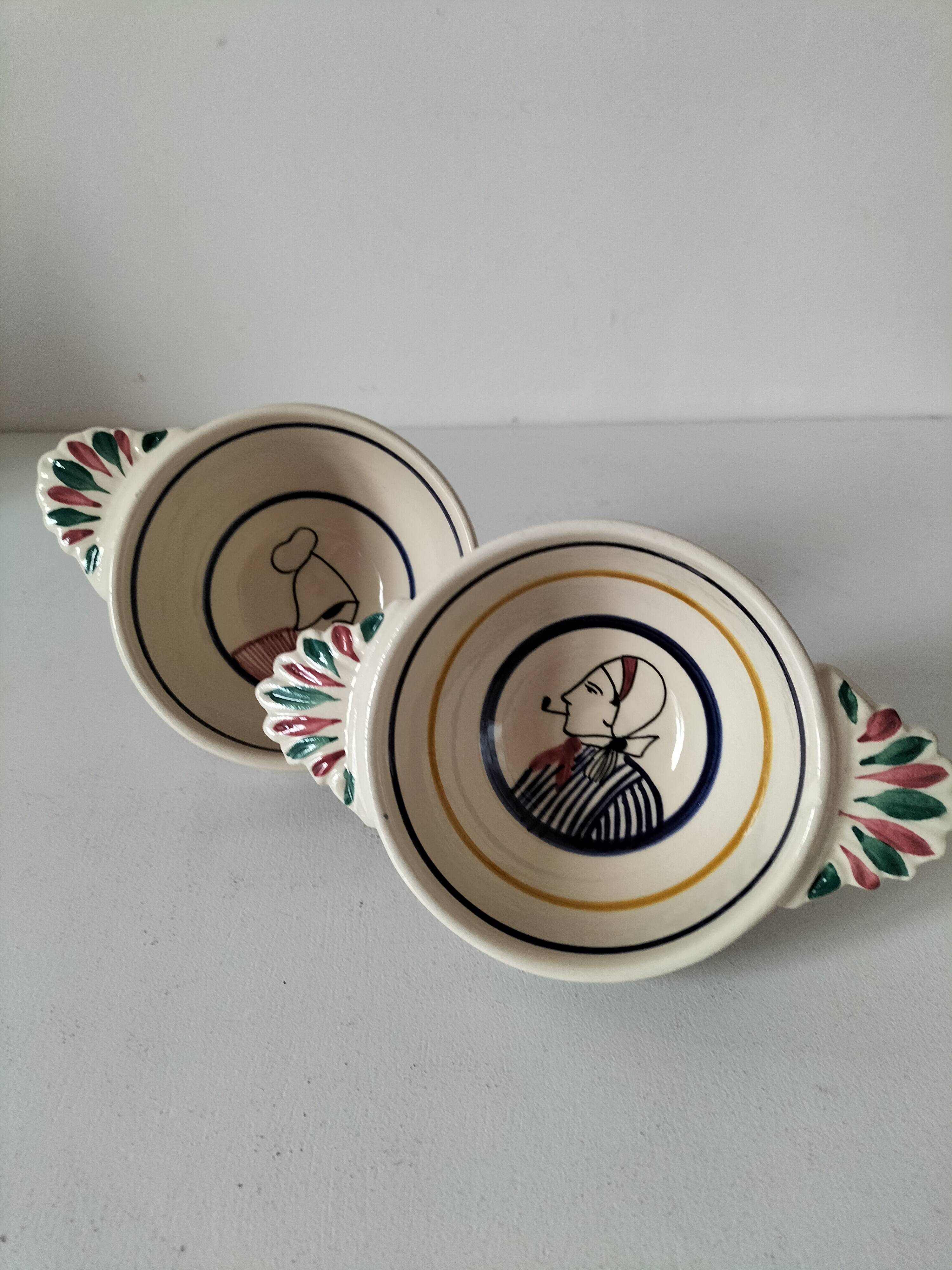 Bagnole Handled Bowls