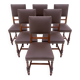 Set of 6 chairs, France, circa 1880. After renovation.