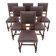 Set of 6 chairs, France, circa 1880. After renovation.
