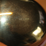 Vase oeuf en bronze Carl Cohr Denmark