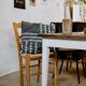 Firm table feet spindles cream