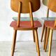 4 chaises Ton, 1960