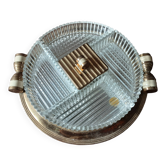 Plat service aperitif vintage oxydor