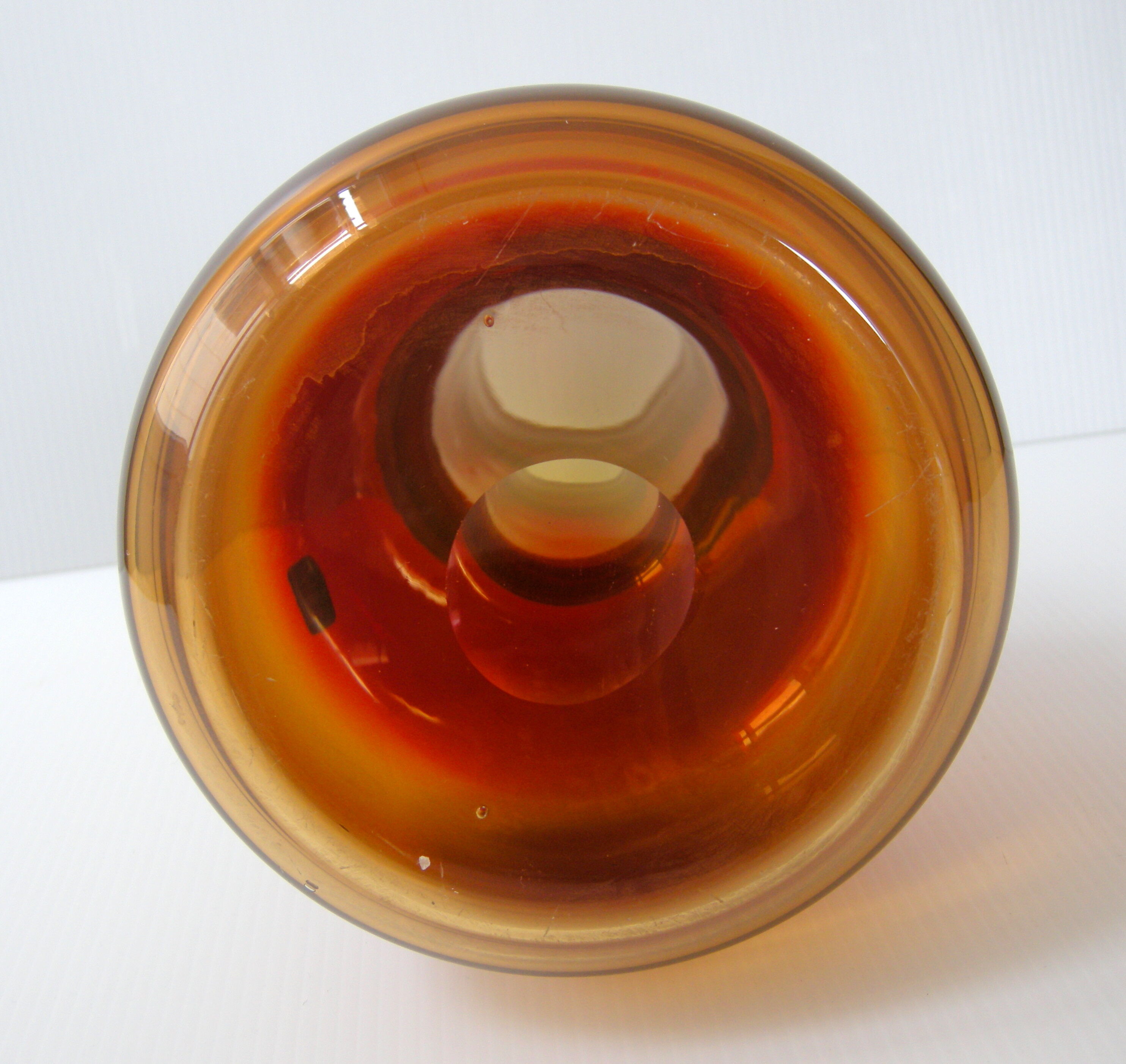 Vase Bjurkshult Suede vintage 1960