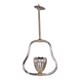Charming Art Decò Barovier and Toso Chandelier, 1940s