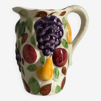English earthenware pitcher