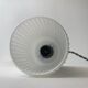 Paire d’anciennes suspensions coniques en opaline vintage