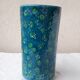 Vase céramique bleu