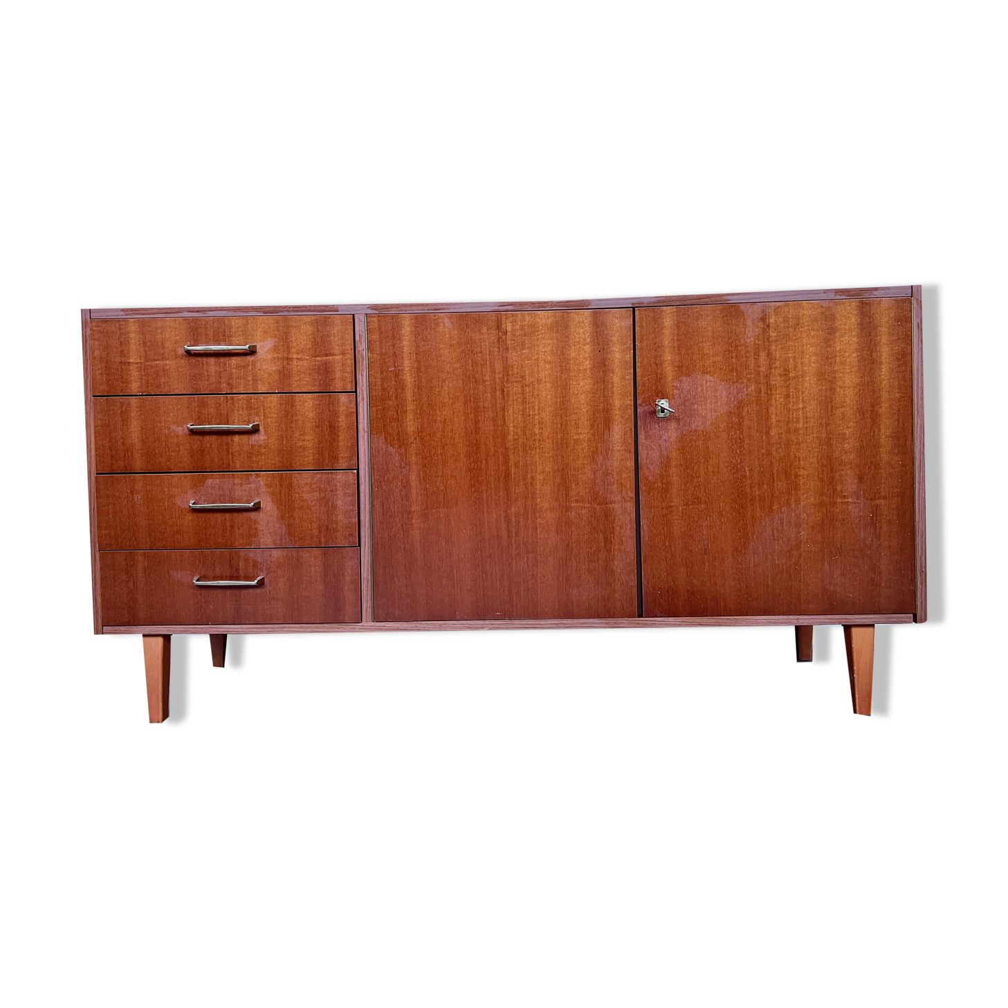Vintage teak row from the 1960s