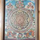 Thangka from Tibet mid-20th century