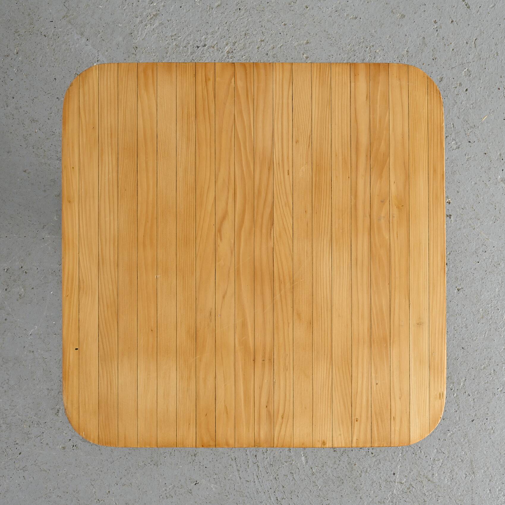 Coffee table by Charlotte Perriand, Les Arcs, circa 1986