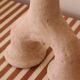 Raw tamegroat wabi sabi pottery sculpture