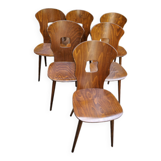 Set of 6 Baumann chairs