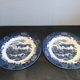 2 English plates Barratts
