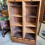 Double curtain binder in oak 1950