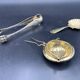 Napoleon III 19th Century Silver Vermeil Tea Set