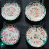 4 cups and under cups of the 19th century earthenware factory of sarreguemines