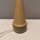 Handmade Beautiful partially glazed table lamp from Danish Søholm Ceramics, 1970s.