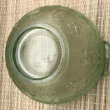 Green glass Breton bowl