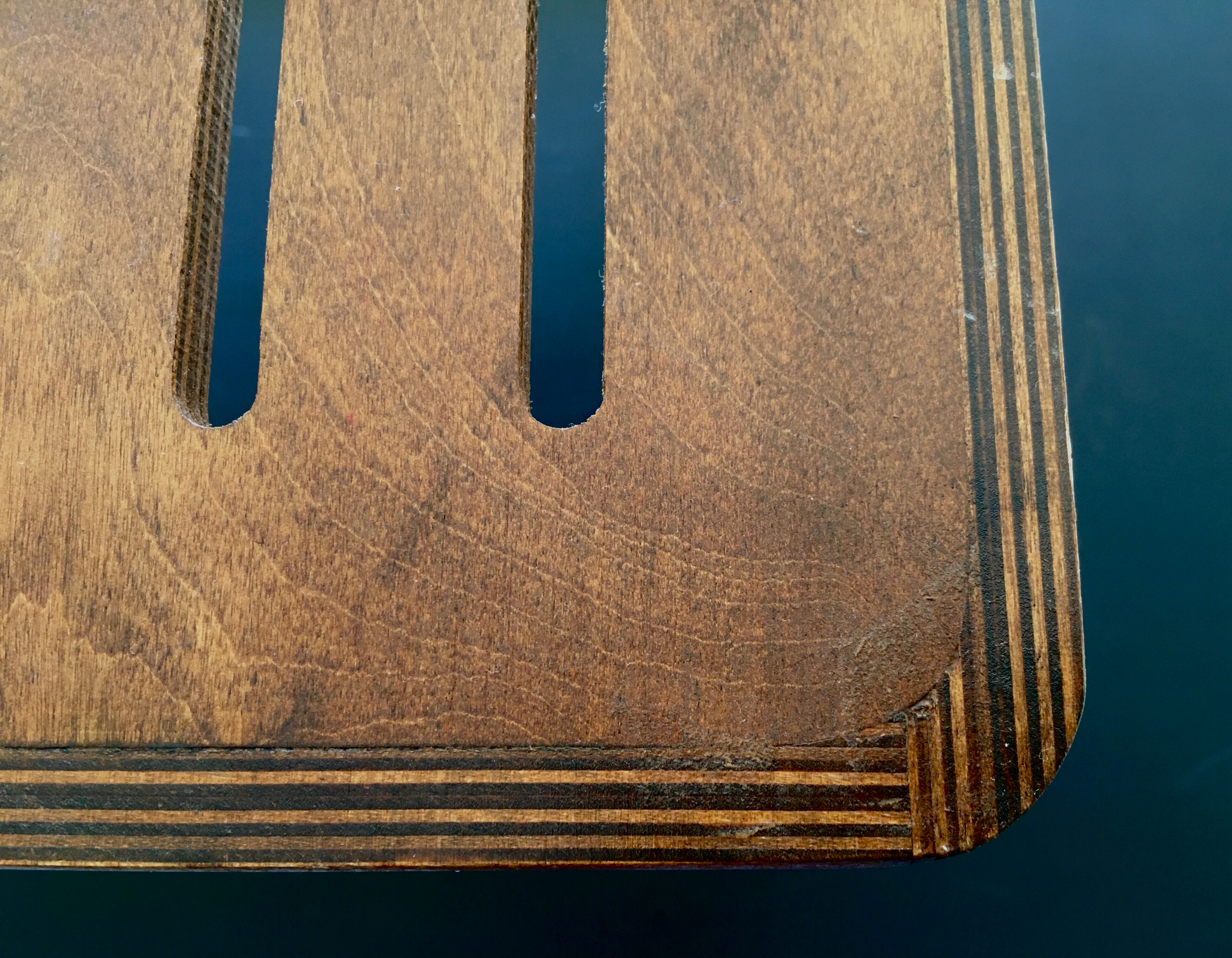 Folding wooden chair