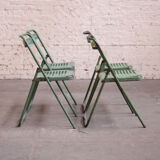 4 chairs of bleachers