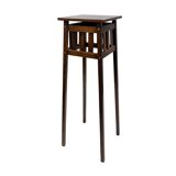 Art Deco Wooden Flower Stand Vintage, France 1930s