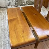 Les Arcs stools and table  1960