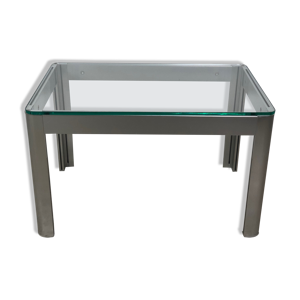 Table basse en alu et