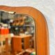 Vintage Rectangular Mirror, Teak, Sweden 1960's