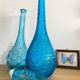 Turquoise blue Empoli carafe