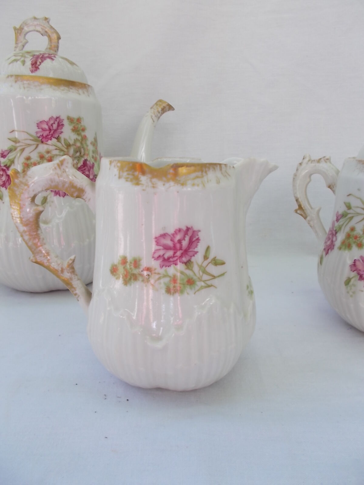 Porcelain coffee or tea service