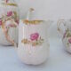 Coffee or tea service in porcelain