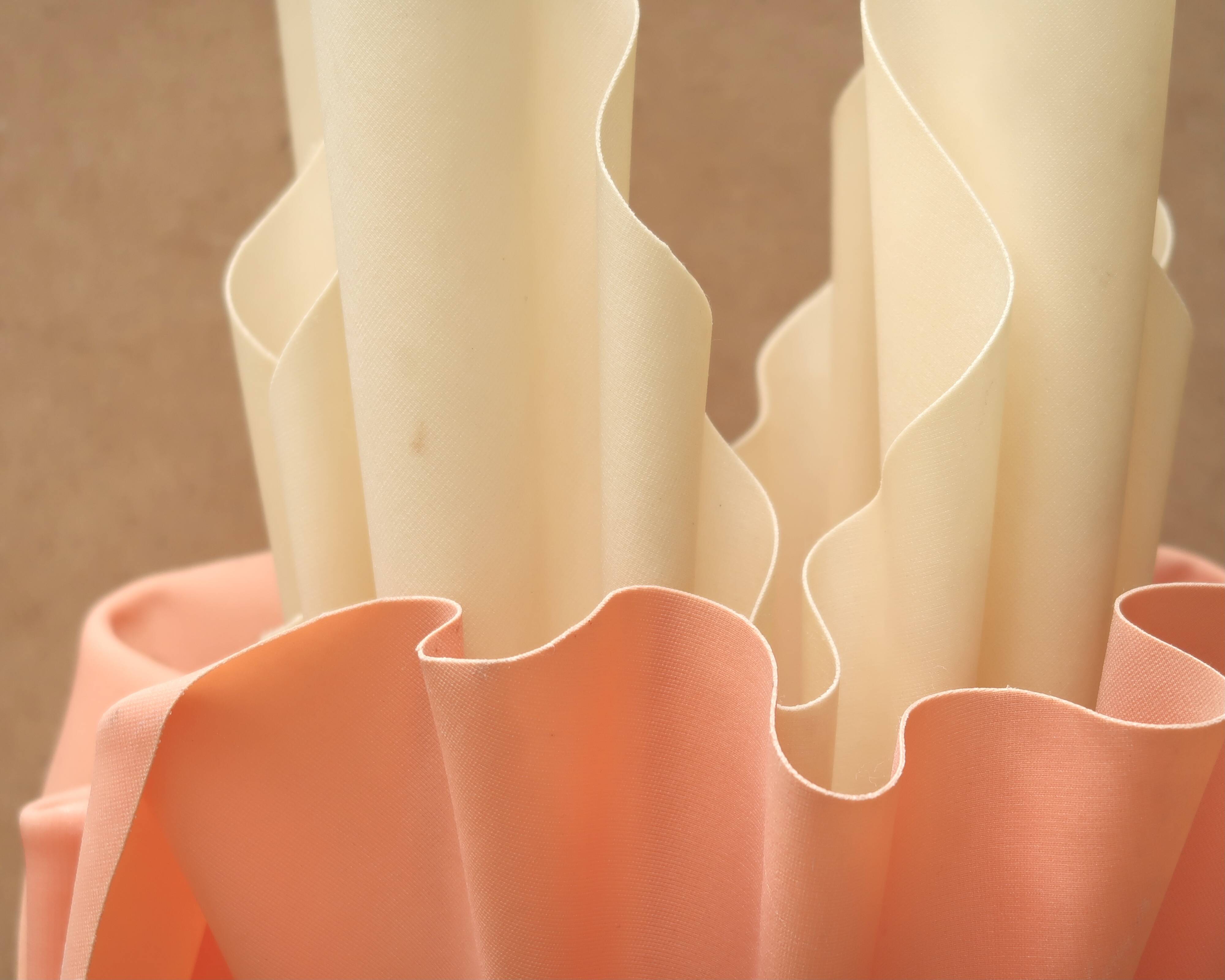 Georgia Jacob Crumpled Lamp, 1980s