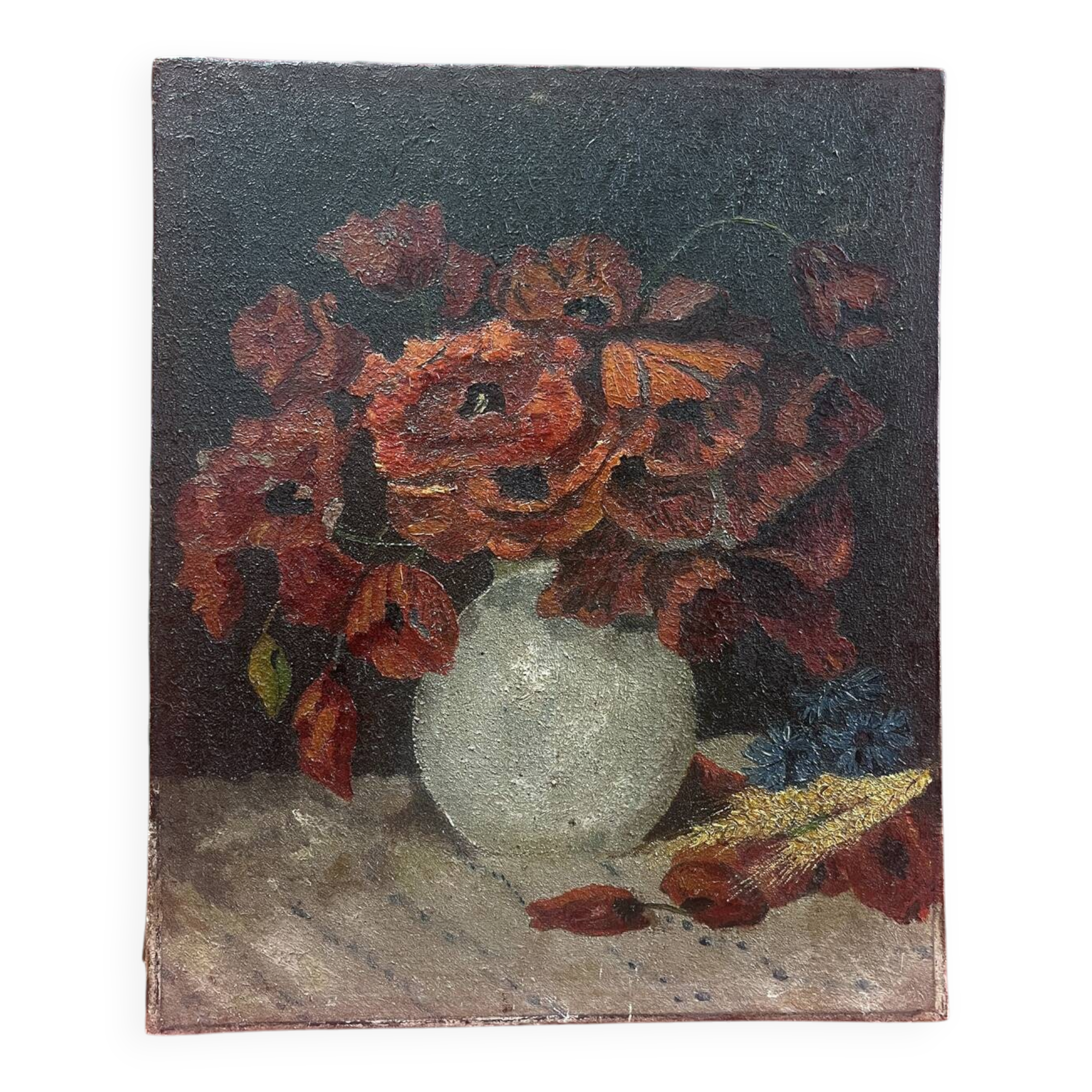 Tableau 1914 "Les coquelicots"
