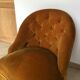 Fauteuil crapaud vintage