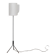 Lampadaire tripode en metal et laiton, 1970