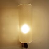 Paire Appliques Vintage Verre  Laiton