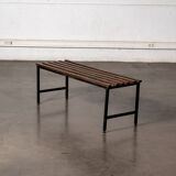 Italian slatted bench