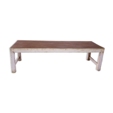Old Burmese teak coffee table