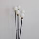 Five-globe opaline glass floor lamp by Arlus