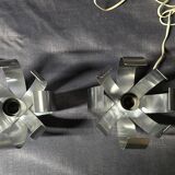 Pair of table lamps or wall lights by Jocelyne Trocmé for Oxar