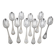 Christofle Marly, 10 silver-plated table spoons, 21 cm.