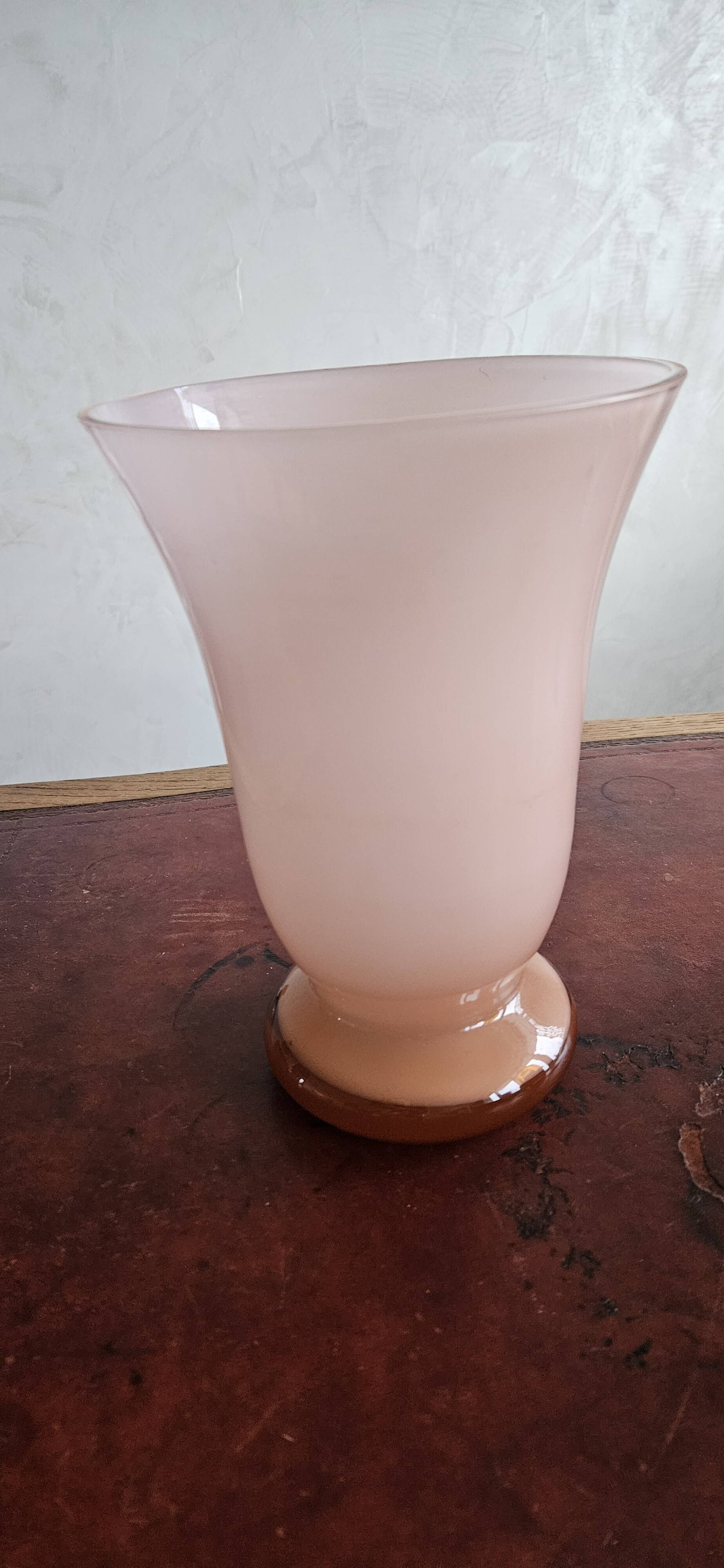 Large opaline vase