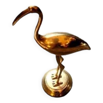 Bronze flamingo