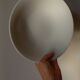 Small white porcelain fruit cup